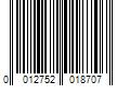 Barcode Image for UPC code 0012752018707