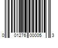 Barcode Image for UPC code 001276000053