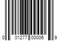 Barcode Image for UPC code 001277000069