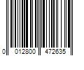 Barcode Image for UPC code 0012800472635