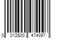 Barcode Image for UPC code 0012800474097