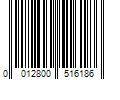 Barcode Image for UPC code 0012800516186