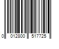 Barcode Image for UPC code 0012800517725