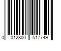 Barcode Image for UPC code 0012800517749