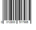 Barcode Image for UPC code 0012800517985