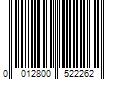 Barcode Image for UPC code 0012800522262