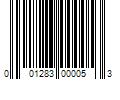 Barcode Image for UPC code 001283000053