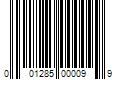 Barcode Image for UPC code 001285000099