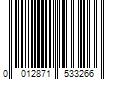 Barcode Image for UPC code 0012871533266