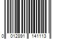 Barcode Image for UPC code 0012891141113