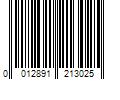 Barcode Image for UPC code 0012891213025