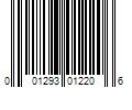 Barcode Image for UPC code 001293012206