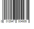 Barcode Image for UPC code 0012947004935