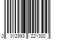 Barcode Image for UPC code 0012993221300