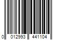 Barcode Image for UPC code 0012993441104