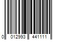 Barcode Image for UPC code 0012993441111