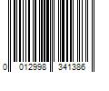 Barcode Image for UPC code 0012998341386