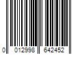 Barcode Image for UPC code 0012998642452