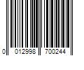 Barcode Image for UPC code 0012998700244