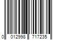 Barcode Image for UPC code 0012998717235