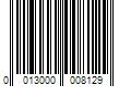 Barcode Image for UPC code 0013000008129