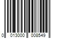 Barcode Image for UPC code 0013000008549