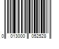 Barcode Image for UPC code 0013000052528