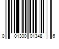 Barcode Image for UPC code 001300013486