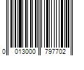 Barcode Image for UPC code 0013000797702