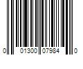 Barcode Image for UPC code 001300079840