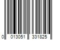 Barcode Image for UPC code 0013051331825