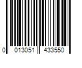 Barcode Image for UPC code 0013051433550