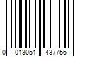 Barcode Image for UPC code 0013051437756