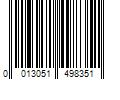 Barcode Image for UPC code 0013051498351