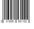 Barcode Image for UPC code 0013051531102