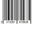 Barcode Image for UPC code 0013051615635