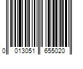 Barcode Image for UPC code 0013051655020