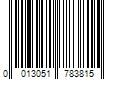 Barcode Image for UPC code 0013051783815