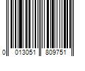 Barcode Image for UPC code 0013051809751