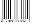 Barcode Image for UPC code 0013051810504