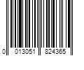 Barcode Image for UPC code 0013051824365