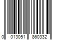 Barcode Image for UPC code 0013051860332