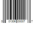 Barcode Image for UPC code 001306000077