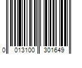 Barcode Image for UPC code 0013100301649