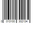 Barcode Image for UPC code 0013100302134