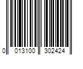 Barcode Image for UPC code 0013100302424