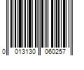 Barcode Image for UPC code 0013130060257