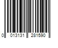 Barcode Image for UPC code 0013131281590