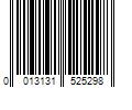 Barcode Image for UPC code 0013131525298