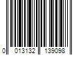 Barcode Image for UPC code 0013132139098